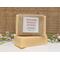 Handmade Strawberry Shortcake scented soap bar. Made with pure essential oil. Wrapped with a brown burlap ribbon, and labeled.